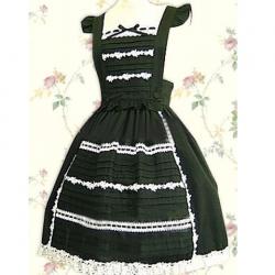 Amanda99 Black Sleeveless Lolita Dress