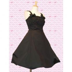Amanda99 Brown Empire Waist Sleeveless Lolita Dress