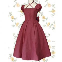 Amanda99 Red Bow Lolita Dress