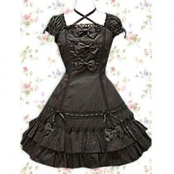 Amanda99 Black Bow Lolita Dress
