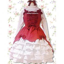Amanda99 Red Ruffles Lolita Dress