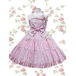 Amanda99 Pink Bandeau Bow Lolita Dress