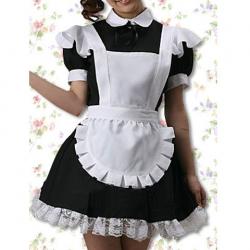 Amanda99 Black And White Maid Lolita Dress