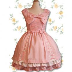 Amanda99 Pink Bow Lolita Dress