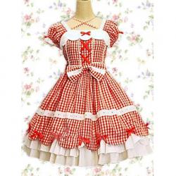 Amanda99 Sweet Ruffles Bow Lolita Dress