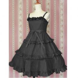 Amanda99 Sleeveless Ruffle Decoration Lolita Dress