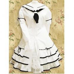 Amanda99 White Lace Cotton Lolita Dress