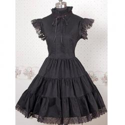 Amanda99 Black Lace Lolita Dress