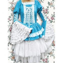 Amanda99 Blue Green Lolita Dress