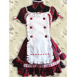Amanda99 Gingham Lace Lolita Dress