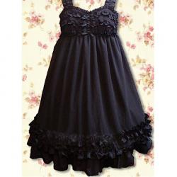 Amanda99 Black Ruffles Lolita Dress