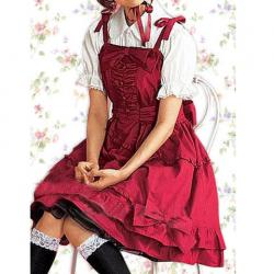 Amanda99 Red Bow Sleeveless Lolita Dress