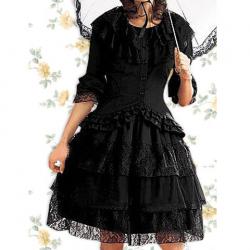 Amanda99 Black Lolita Blouse And Dress