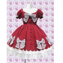 Amanda99 Red Bow Lolita Dress