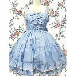 Amanda99 Blue Ruffle Lolita Dress