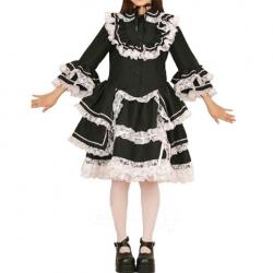Amanda99 Black Ruffle Lolita Dress