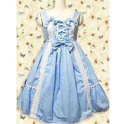 Amanda99 Blue Lace Lolita Dress