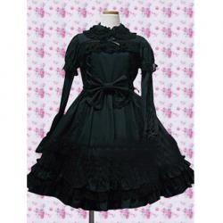 Amanda99 Black Long Sleeves Lolita Dress
