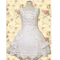 Amanda99 White Lace Ruffles Lolita Dress