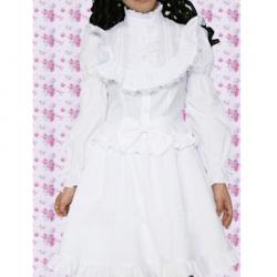 Amanda99 White Long Sleeves Lolita Dress