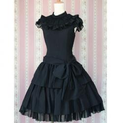 Amanda99 Sash Ruffles Lolita Dress
