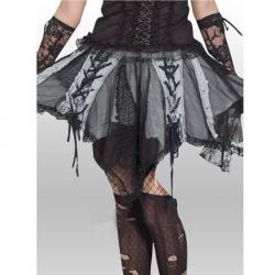 Amanda99 Black Lace Gothic Lolita Skirt