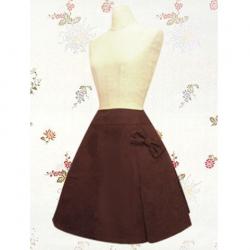 Amanda99 Kermesinus Bow Cotton Lolita Skirt