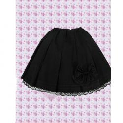 Amanda99 Black Lace Trim Lolita Skirt