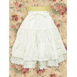 Amanda99 White Lolita Skirt