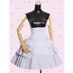 Amanda99 Purple Empire Waist Ruffles Lolita Skirt