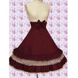 Amanda99 Red Lace Lolita Skirt