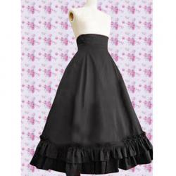 Amanda99 Black Ruffle Lolita Skirt