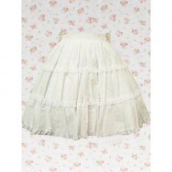 Amanda99 White Lace Lolita Skirt