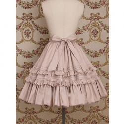 Amanda99 Ruffles Bow Lolita Skirt