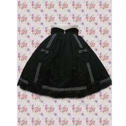 Amanda99 Black Bow Lolita Skirt