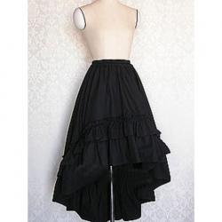 Amanda99 Black Polka Lace Lolita Skirt