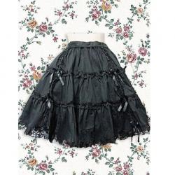 Amanda99 Black Lace Lolita Skirt