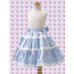 Amanda99 Blue Eyelet Lace Decoration Lolita Skirt