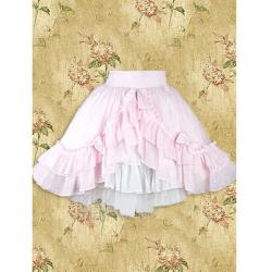 Amanda99 Pink Ruffle Lolita Skirt