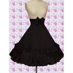 Amanda99 Black Ruffles Lolita Skirt