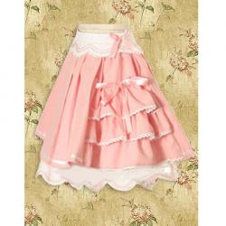 Amanda99 Pink Ruffle Lolita Skirt