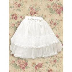 Amanda99 White Lolita Skirt