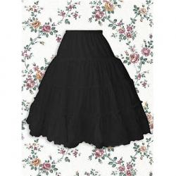 Amanda99 Black Lolita Skirt