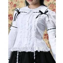 Amanda99 White Lace Lolita Blouse