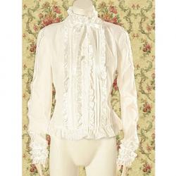 Amanda99 White Ruffles Long Sleeves Lolita Blouse