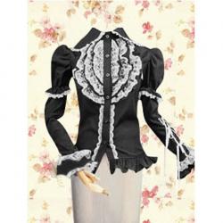 Amanda99 Lace Cotton Long Sleeves Lolita Blouse