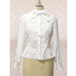 Amanda99 White Long Sleeves Lolita Blouse