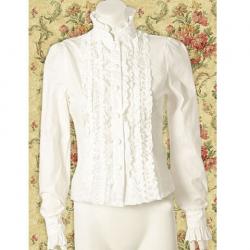 Amanda99 White Ruffles Lolita Blouse
