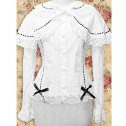 Amanda99 White Lace Lolita Shirt