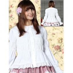 Amanda99 White Long Sleeves Lolita Blouse
